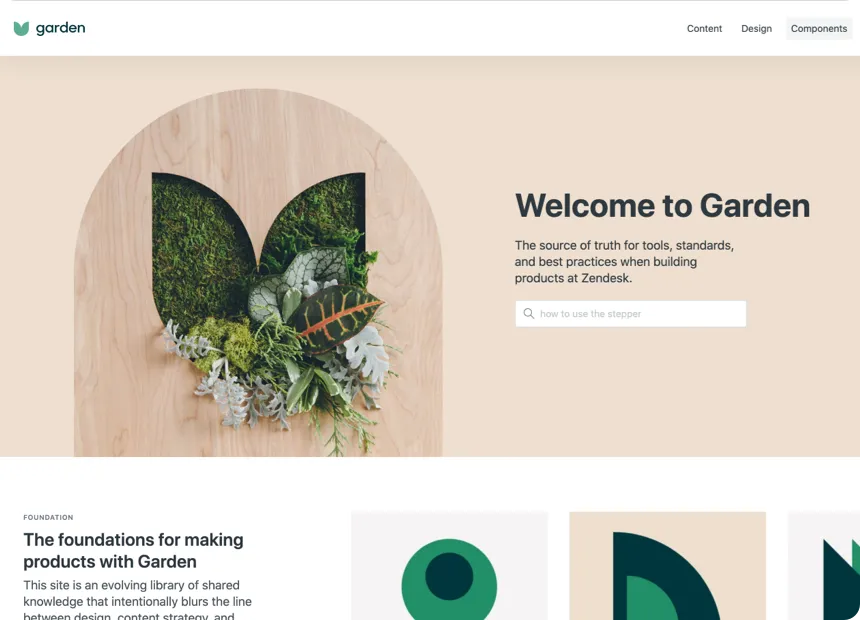 Garden — Zendesk