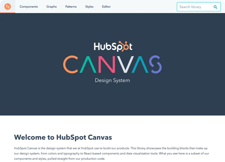 Canvas — HubSpot